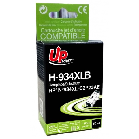 [uph934] Cartouche compatible HP 934XL noir 