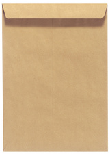 [envelo4] Herlitz 10 enveloppes marron c4 229*324mm adhésif sans fen