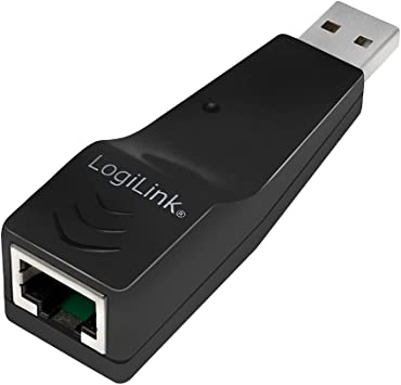 [LAN5] LogiLink Adaptateur USB 2.0 vers Fast Ethernet, noir