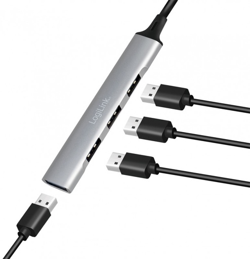 [hub1] LogiLink Slim Hub USB 3.2 Gen 1, 4 ports