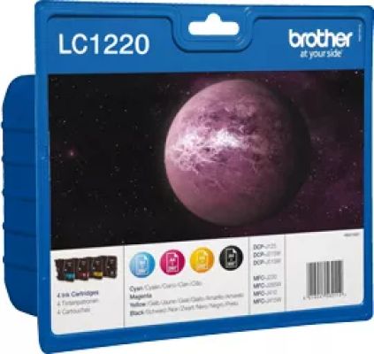 [bro1220] Pack Cartouches Brother LC 1220VALBP