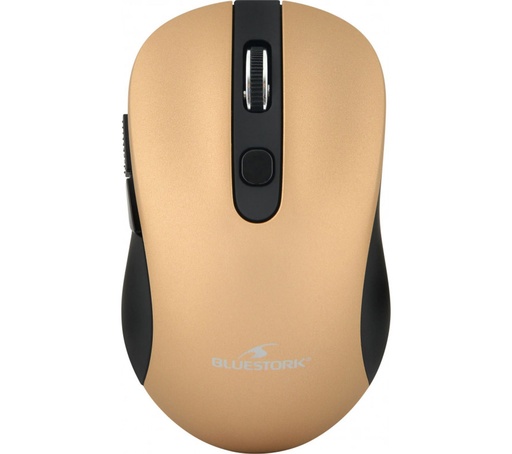 [sourisf18] Souris ss fil 6 buttons Metalic Gold