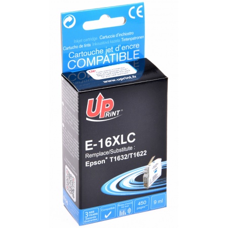 [UPE16XLC] UPRINT E-16XLC C CARTOUCHE COMPATIBLE AVEC EPSON T16XL - T1632