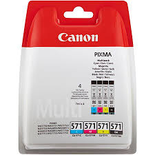Multi pack Canon CLI-571 C/M/Y/BK  alarme