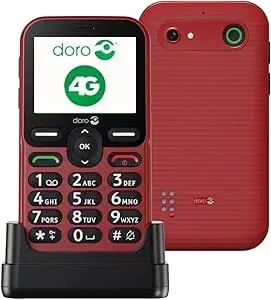 Téléphone Doro E10 Rouge 