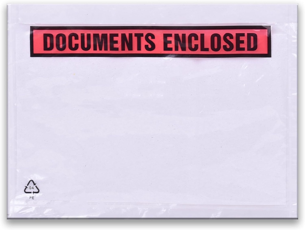 100 Pochettes Triplast enveloppe imprimée documents joints A5