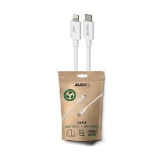 Câble USB.C/Lightning bl 3A 20W 1m