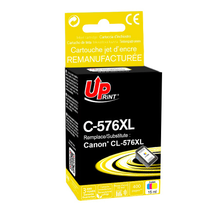 Cartouche compatible canon 576 xl couleur