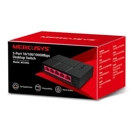 Switch 5 ports GbE