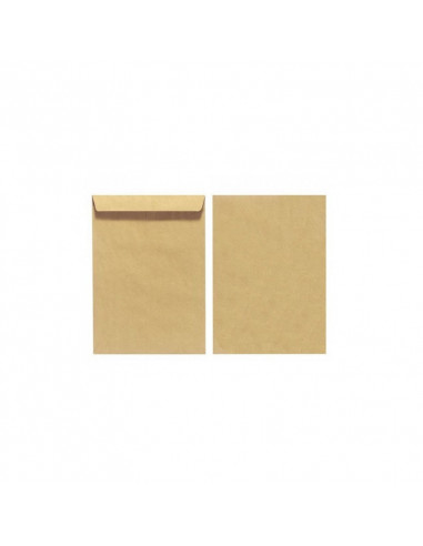 10 Pochettes d'expédition, C5, sans fenêtre, marron