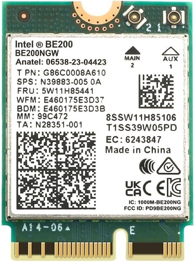 [wifi7] Carte WiFi 7 pour pc portable