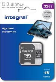 [mem32] Carte mémoire MICROSDHS 32 GB